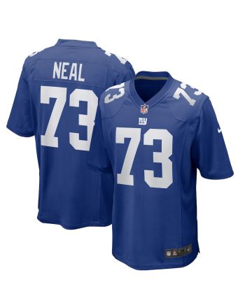 Evan Neal 73 New York Giants Men Game Jersey - Royal