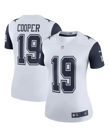 Amari Cooper 19 Dallas Cowboys Women's Color Rush Legend Player Jersey - White