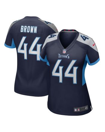 Mike Brown 44 Tennessee Titans Women Game Jersey - Navy