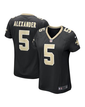 Kwon Alexander 5 New Orleans Saints Women's Game Jersey - Black