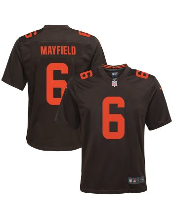 Baker Mayfield 6 Cleveland Browns YOUTH Alternate Game Jersey - Brown