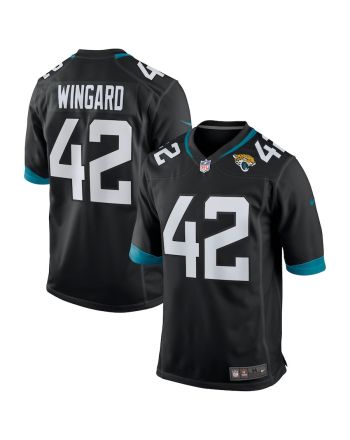 Andrew Wingard 42 Jacksonville Jaguars Men's Game Jersey - Black