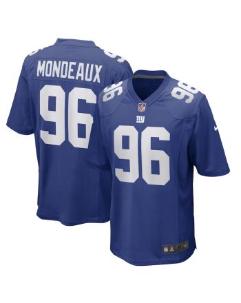 Henry Mondeaux 96 New York Giants Game Player Jersey - Royal