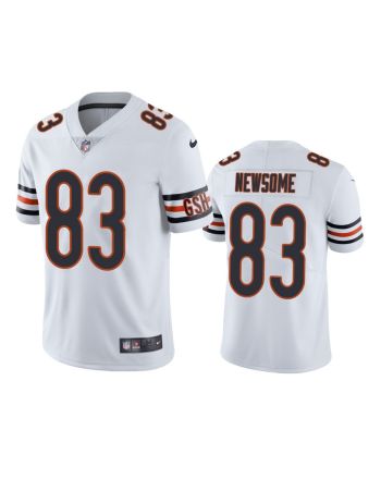 Dazz Newsome 83 Chicago Bears White Vapor Limited Jersey