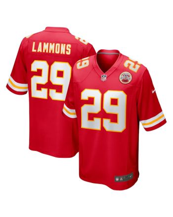 Chris Lammons Kansas City Chiefs Team Game Player Jersey - Red