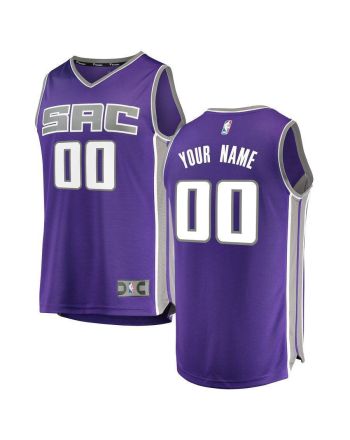 Sacramento Kings Fast Break Custom Jersey Purple - Icon Edition