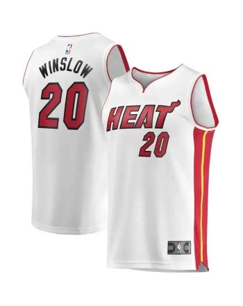 Justise Winslow Miami Heat Fast Break Player Jersey - Association Edition - White