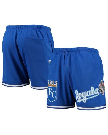 Kansas City Royals Team Logo Mesh Shorts - Royal, Men