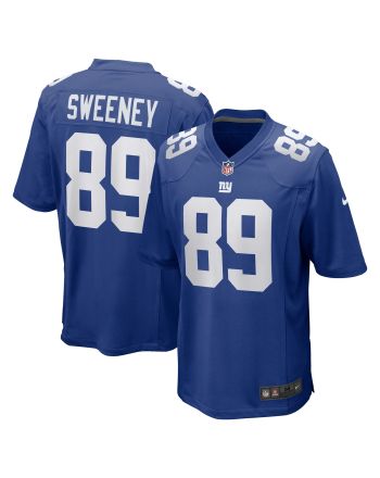 Tommy Sweeney 89 New York Giants Men Game Jersey - Royal