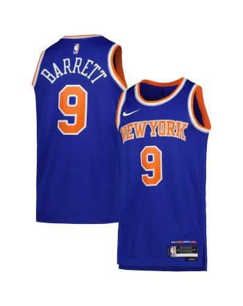 RJ Barrett 9 New York Knicks Men 2022/23 Swingman Jersey - Icon Edition