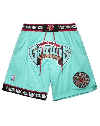 Retro Grizzlies NBA Retro Shorts - Mint