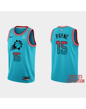 Phoenix Suns 15 Cameron Payne 2022-23 City Edition Blue Men Jersey