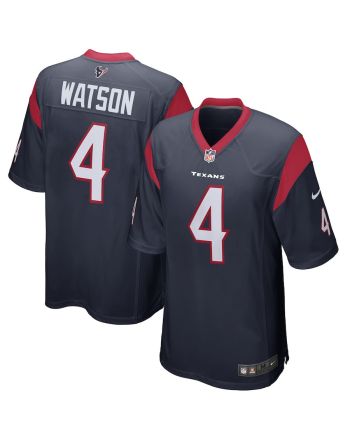 Deshaun Watson 4 Houston Texans Men's Game Jersey - Navy