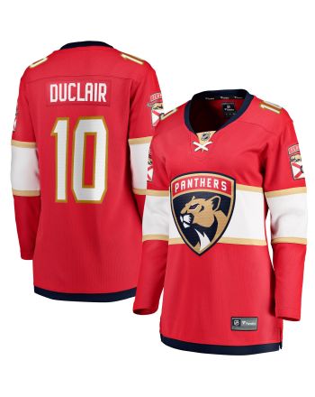 Women's Anthony Duclair Red Florida Panthers Breakaway Player Jersey Jersey