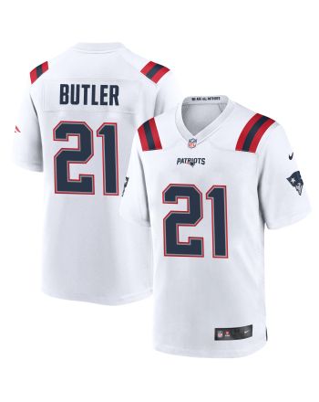 Malcolm Butler 21 New England Patriots Game Men Jersey - White Jersey