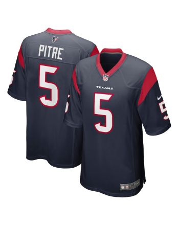 Jalen Pitre Houston Texans Game Player Jersey - Navy