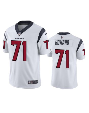 Houston Texans Tytus Howard 71 White Vapor Limited Jerse