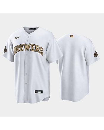 2022-23 All-Star Game NL Milwaukee Brewers White Jersey