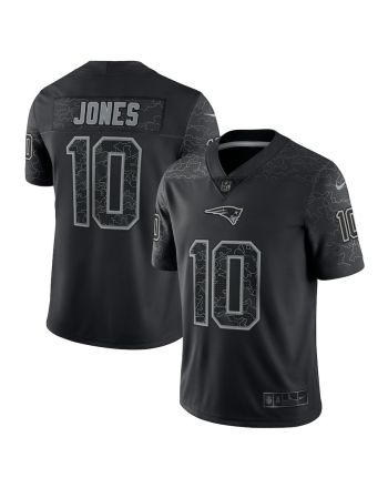 Mac Jones New England Patriots RFLCTV Limited Jersey - Black