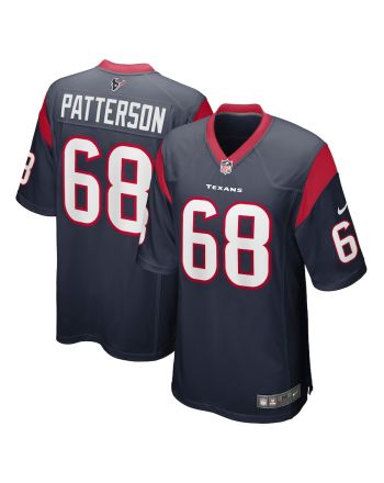 Jarrett Patterson 68 Houston Texans Team Game Men Jersey - Navy