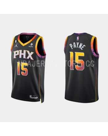 Phoenix Suns Cameron Payne 15 Black 2022-23 Statement Edition Men Jersey