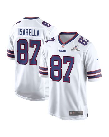 Andy Isabella 87 Buffalo Bills 2024 Divisional Patch Game Men Jersey - White