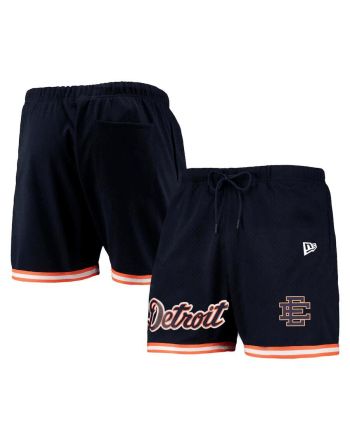 Detroit Tigers Team Standard Men Mesh Shorts - Navy