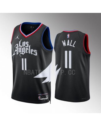 John Wall 11 Los Angeles Clippers Black Statement Edition 2022-23 Jersey Swingman