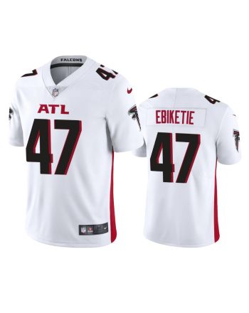 Atlanta Falcons Arnold Ebiketie 47 White Vapor Limited Jersey