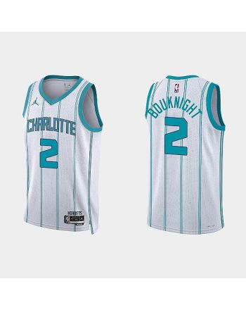 Charlotte Hornets James Bouknight 2 2022-23 Association Edition White Men Jersey Swingman