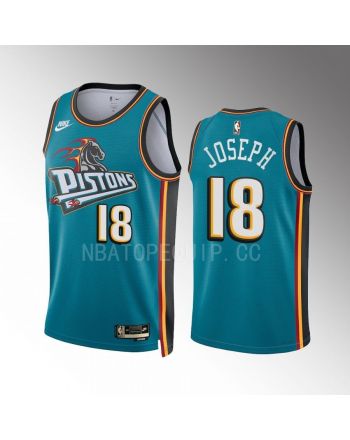 Detroit Pistons Cory Joseph 18 2022-23 Classic Edition Teal Jersey Swingman