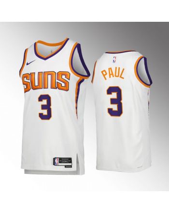 Phoenix Suns Chris Paul 3 2022-23 Association Edition White Jersey Swingman