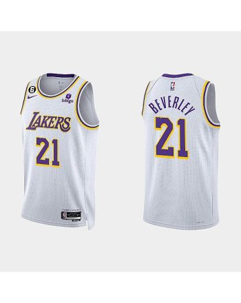 Los Angeles Lakers Patrick Beverley 21 2022-23 Association Edition White Men Jersey Swingman