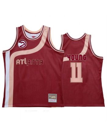 Trae Young 11 Atlanta Hawks My Towns Wish Jersey Red