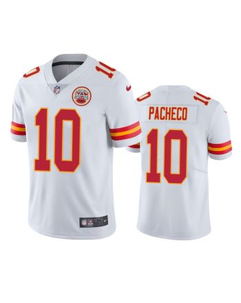 Isaih Pacheco 10 Kansas City Chiefs White Vapor Limited Jersey