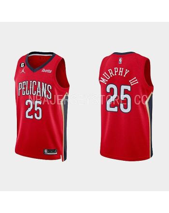 New Orleans Pelicans Trey Murphy III 25 Red 2022-23 Statement Edition Men Jersey