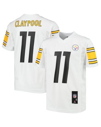 Chase Claypool 11 Pittsburgh Steelers YOUTH Jersey - White