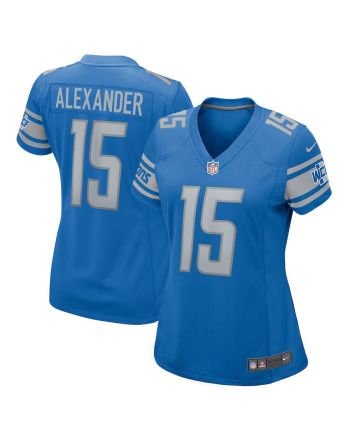 Maurice Alexander Detroit Lions Women's Player Game Jersey - Blue