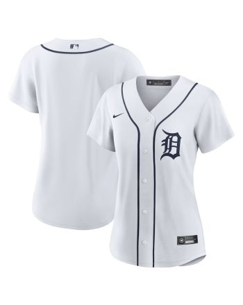 Detroit Tigers Women's Home Blank Jersey - White