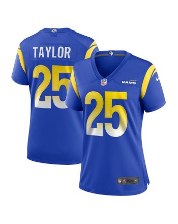 Jason Taylor 25 Los Angeles Rams Game Women Jersey - Royal