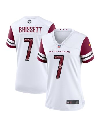 Jacoby Brissett 7 Washington Commanders Game Women Jersey - White