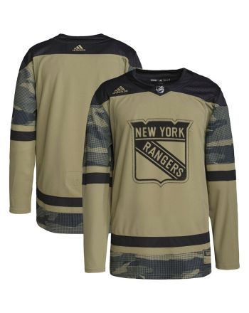 New York Rangers Military Appreciation Team Practice Men Jersey - Camo