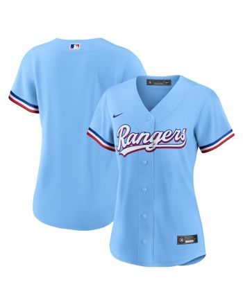 Texas Rangers Women's Alternate Team Jersey - Light Blue