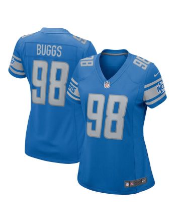 Isaiah Buggs Detroit Lions Women's Player Game Jersey - Blue