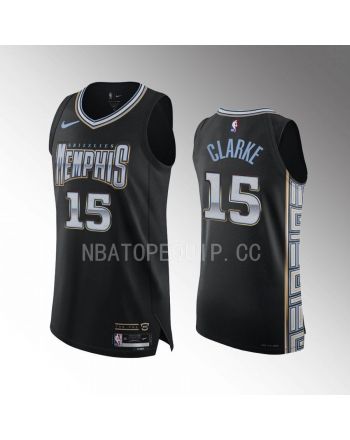 Brandon Clarke 15 Memphis Grizzlies 2022-23 City Edition Jersey Black