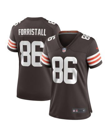 Miller Forristall Cleveland Browns Women's Game Player Jersey - Brown