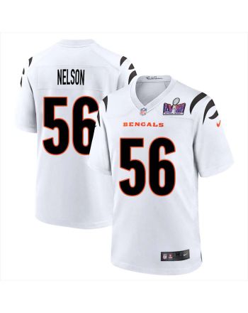 Evan McPherson 2 Cincinnati Bengals Super Bowl LVIII Men Away Limited Jersey - White