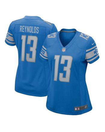 Craig Reynolds 13 Detroit Lions Women's Game Player Jersey - Blue