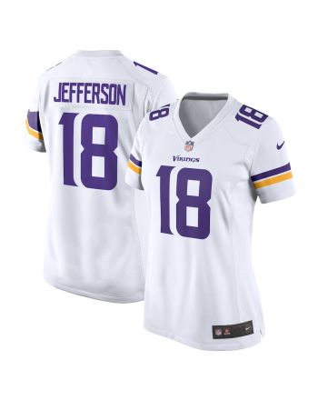 Justin Jefferson Minnesota Vikings Women's Game Jersey - White