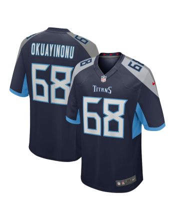 Sam Okuayinonu Tennessee Titans Game Player Jersey - Navy